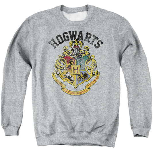 Harry Potter Vintage Hogwarts Varsity Sweatshirt Grey