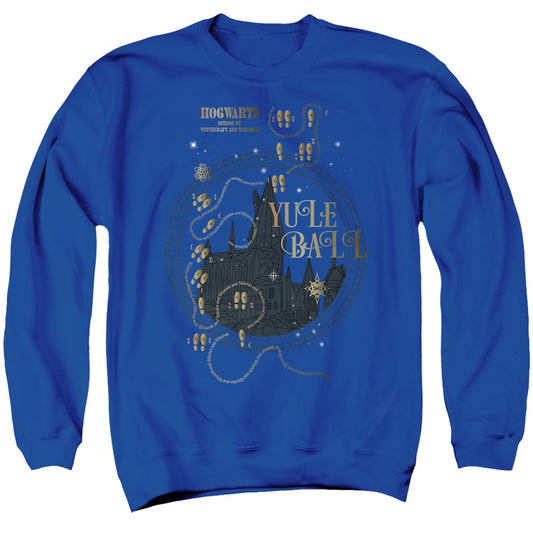 Harry Potter Hogwarts Yule Ball Christmas Adult Hoodie and Crewneck Sweatshirt Blue