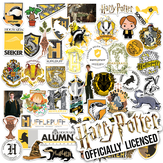 Hufflepuff Vinyl Stickers 50-Pack