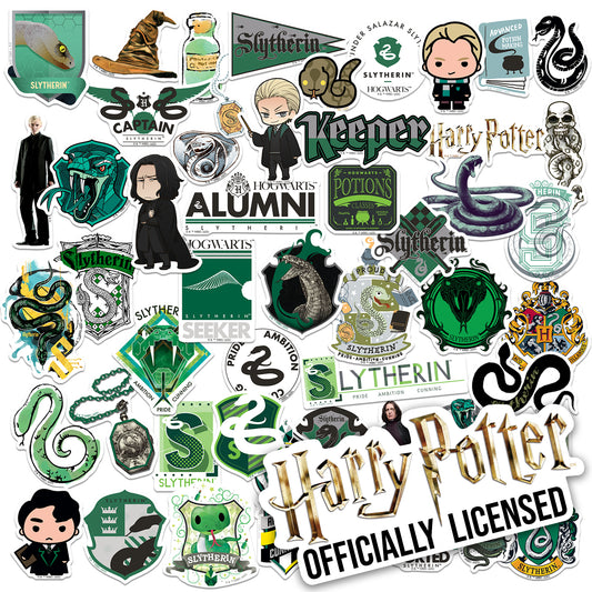 Slytherin Vinyl Stickers 50-Pack