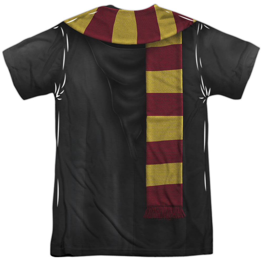 Harry Potter Gryffindor Block Scarf Double-Sided Sublimated Costume Adult T Shirt