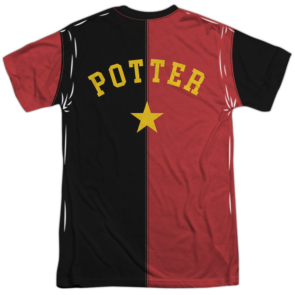 Harry Potter Gryffindor Split Uniform Double-Sided Adult Sublimated Costume Adult T Shirt