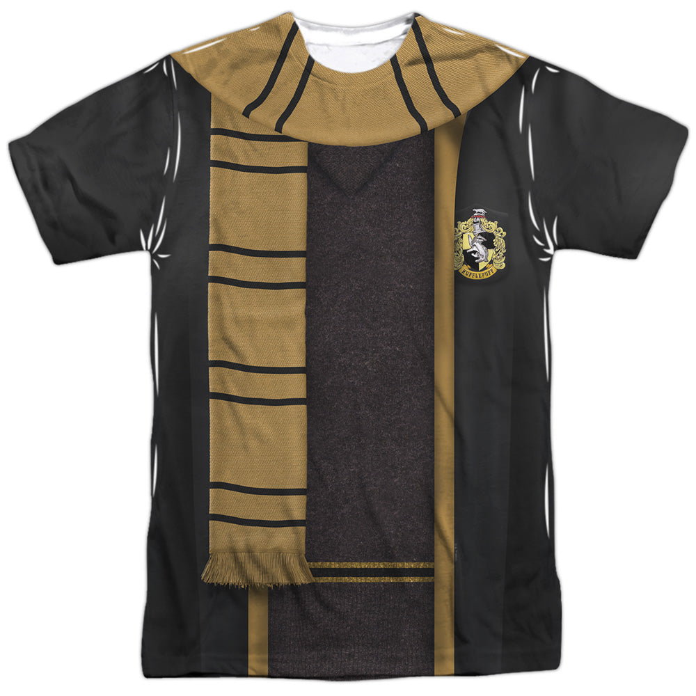 Harry Potter Hufflepuff Thin Scarf Double-Sided Adult Sublimated Costume Adult T Shirt