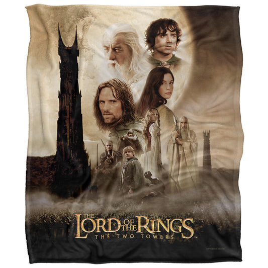 Two Towers Poster 50x60 Blanket