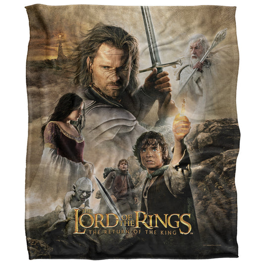 Return of the King Poster 50x60 Blanket