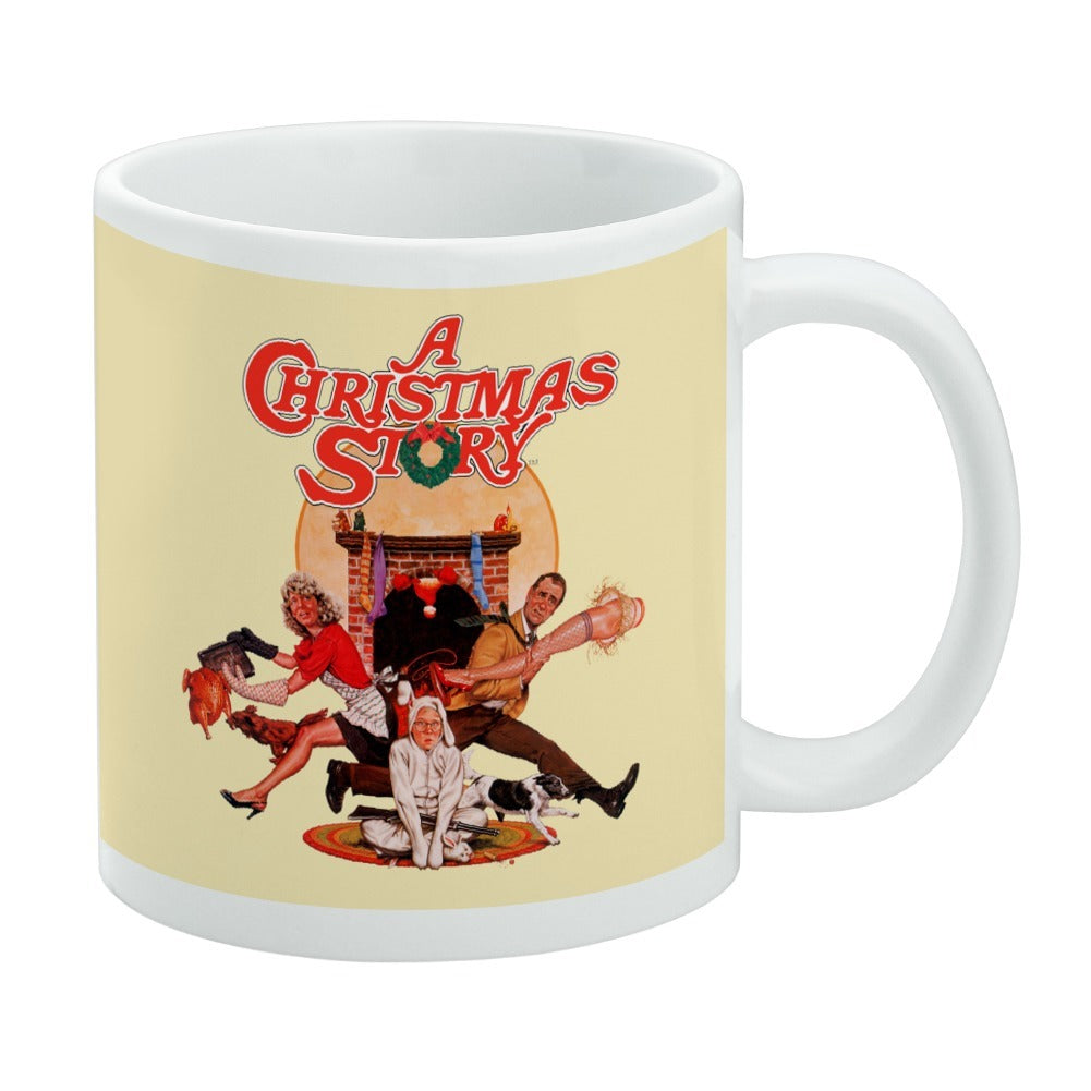 A Christmas Story Poster Ceramic Coffee Mug 11oz White