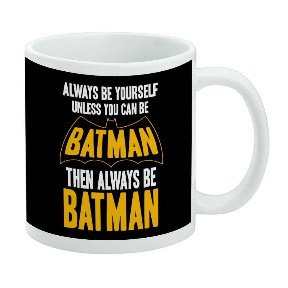 Keep Calm Be Batman Ceramic Coffee Mug 11oz White