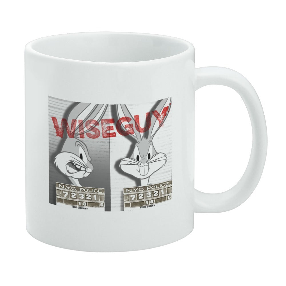 Wiseguy Bugs Ceramic Coffee Mug 11oz White