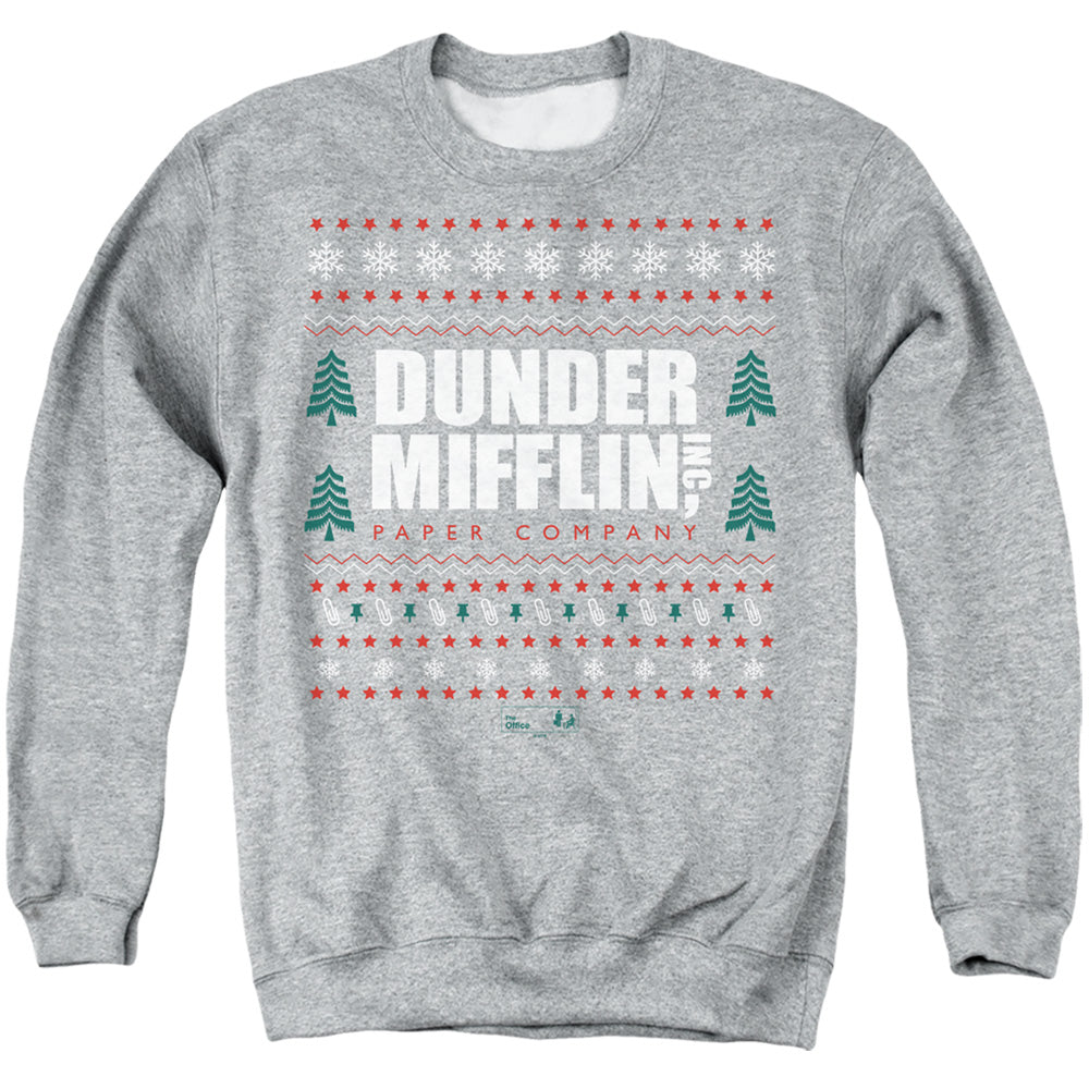 The Office Dunder Mifflin Ugly Christmas Sweater Unisex Adult Sweatshirts