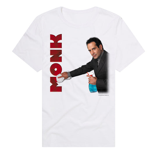 Monk Clean Up Adult Unisex T Shirt