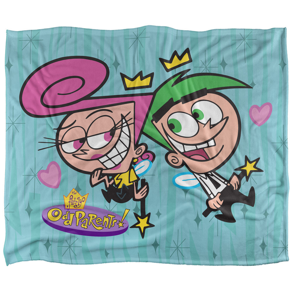 Fairly Odd Parents Wanda and Cosmo 50x60 Blanket