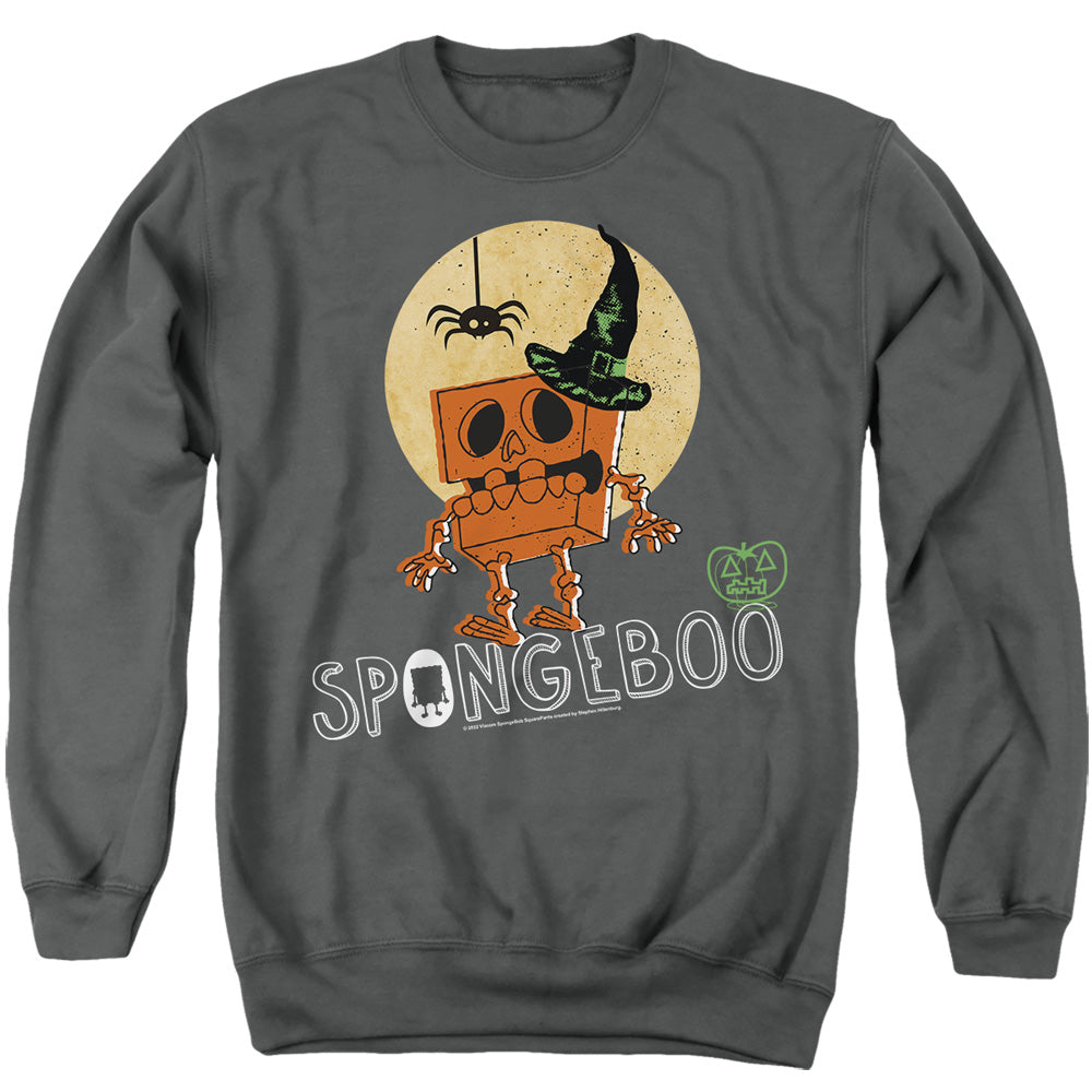 Spongebob Spongeboo Adult Unisex T Shirt Charcoal