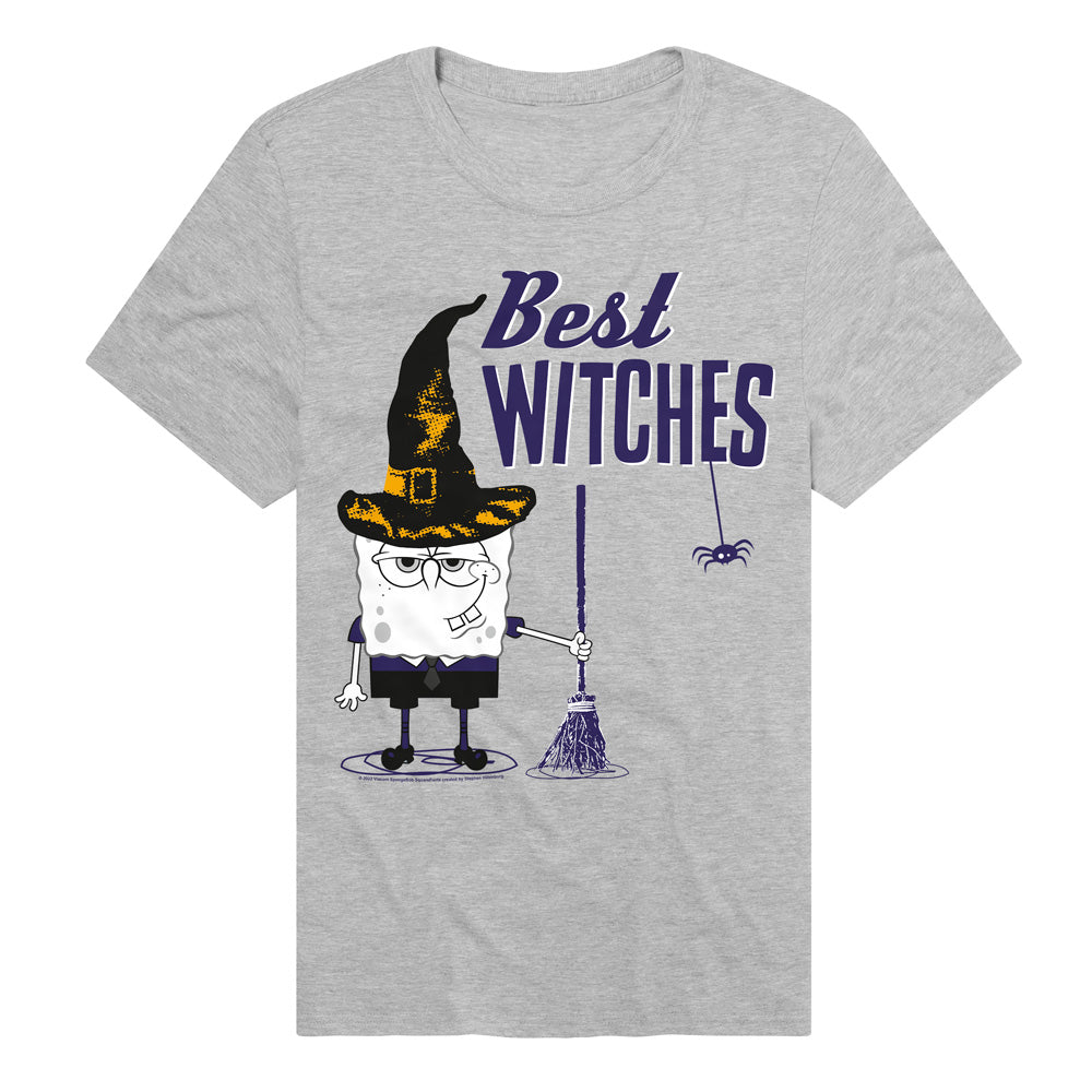 Spongebob Best Witches Adult Unisex T Shirt Athletic Heather