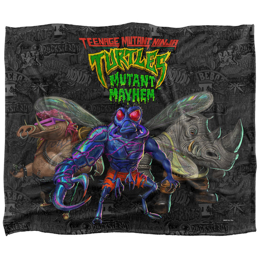 Mutant Baddies and Patches 50x60 Blanket