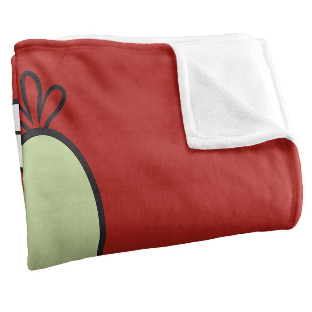 Mr. Krab Face 50x60 Blanket