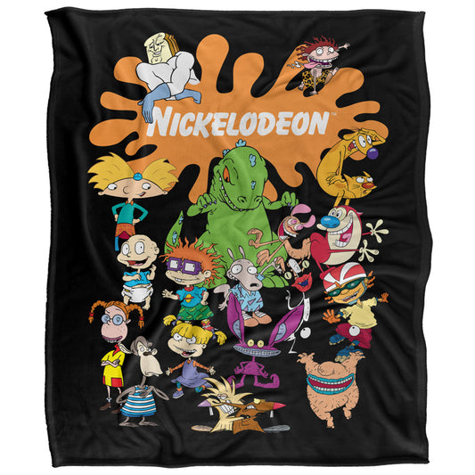 Nickelodeon Splat 50x60 Blanket