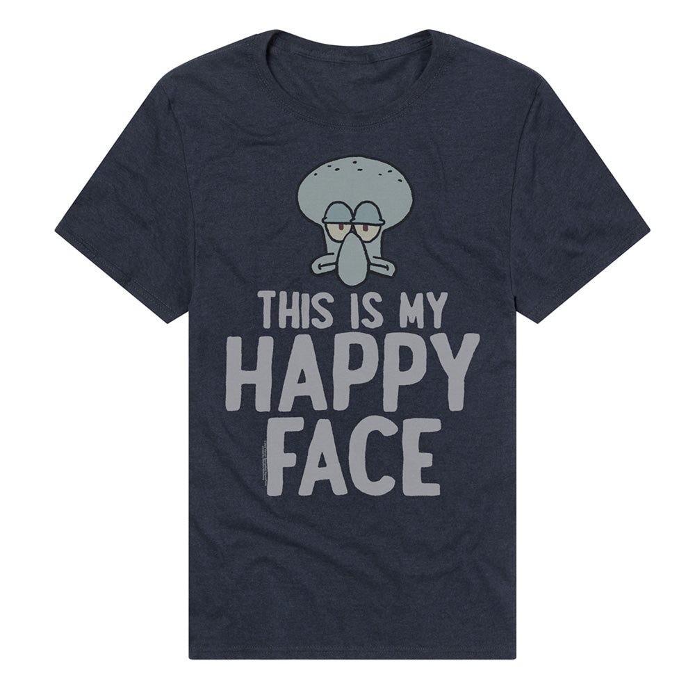 Squidward Happy Face