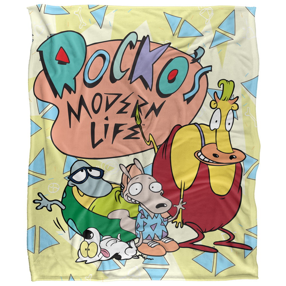 Rocko's Logo Group 50x60 Blanket