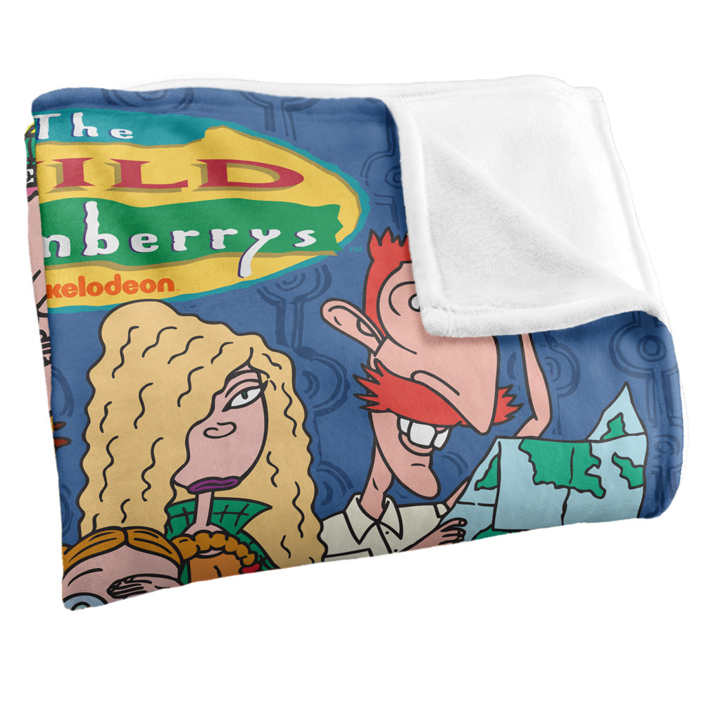 Wild Thornberrys Family 50x60 Blanket