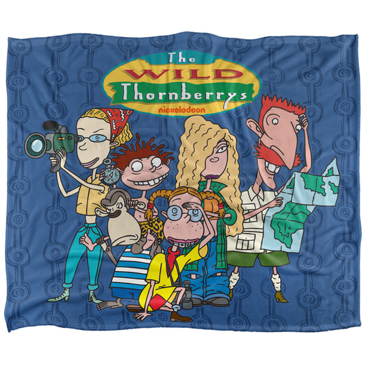 Wild Thornberrys Family 50x60 Blanket