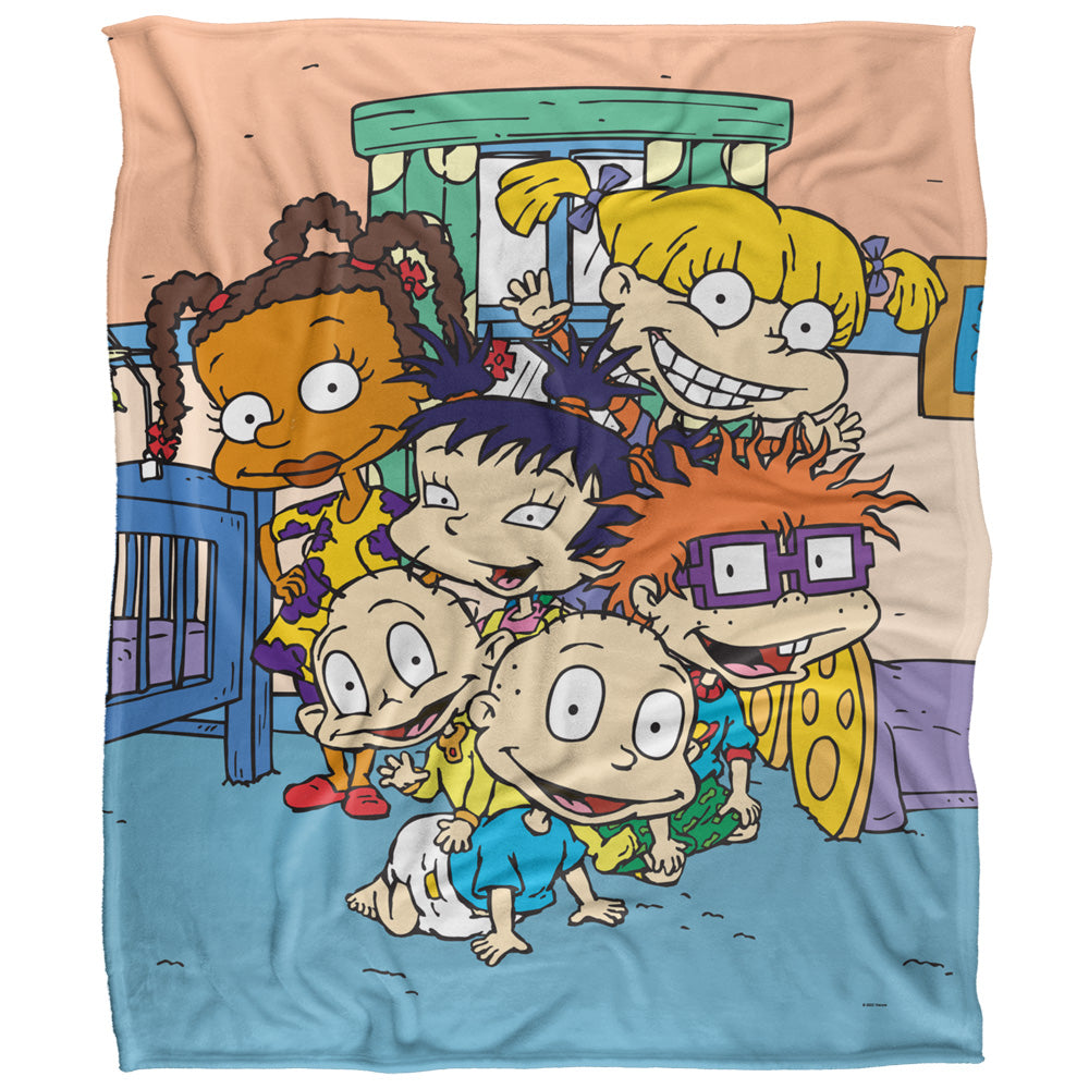 Rugrats Character Group 50x60 Blanket