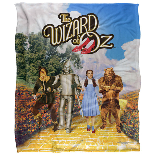 Wizard of Oz Yellow Brick Road 50x60 Blanket