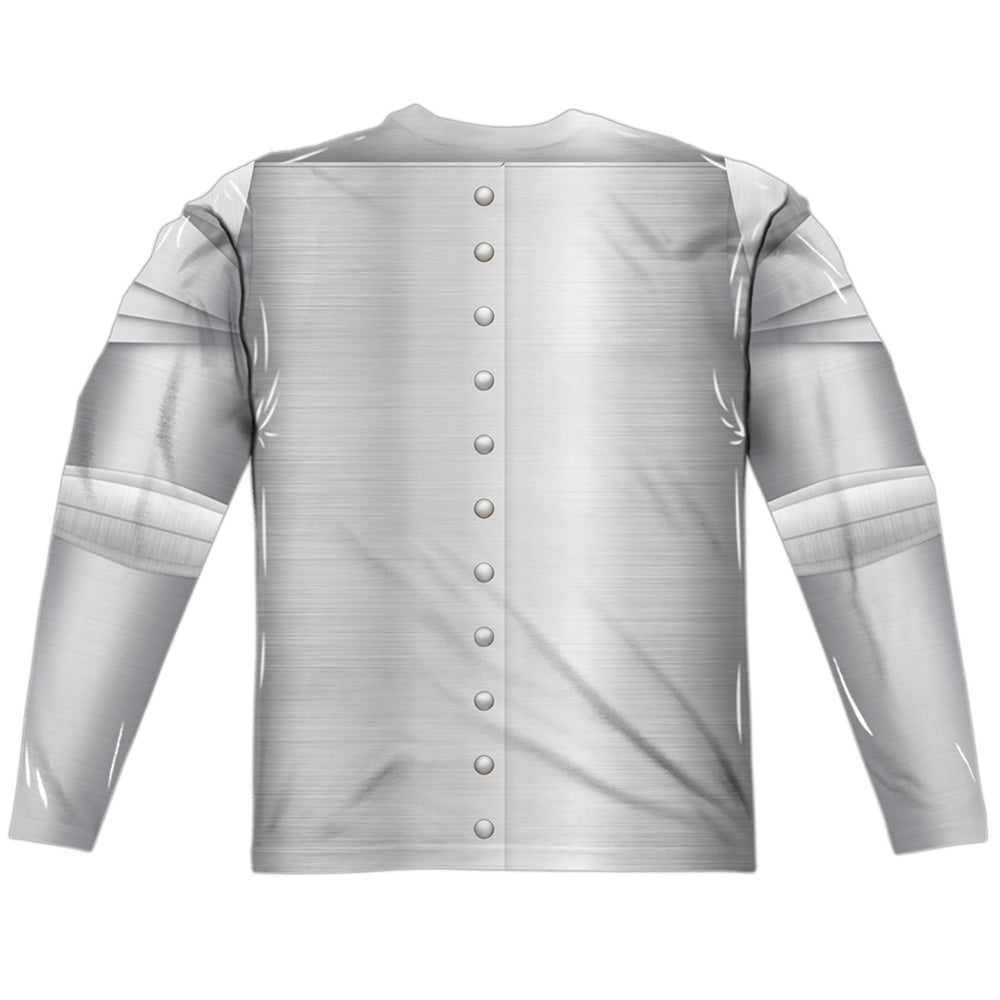 Wizard of Oz Tin Man Long Sleeve Double-Sided Sublimated Costume Adult T Shirt