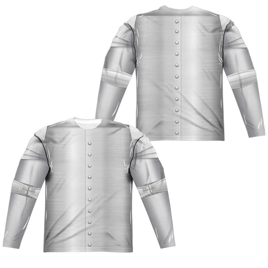 Wizard of Oz Tin Man Long Sleeve Double-Sided Sublimated Costume Adult T Shirt