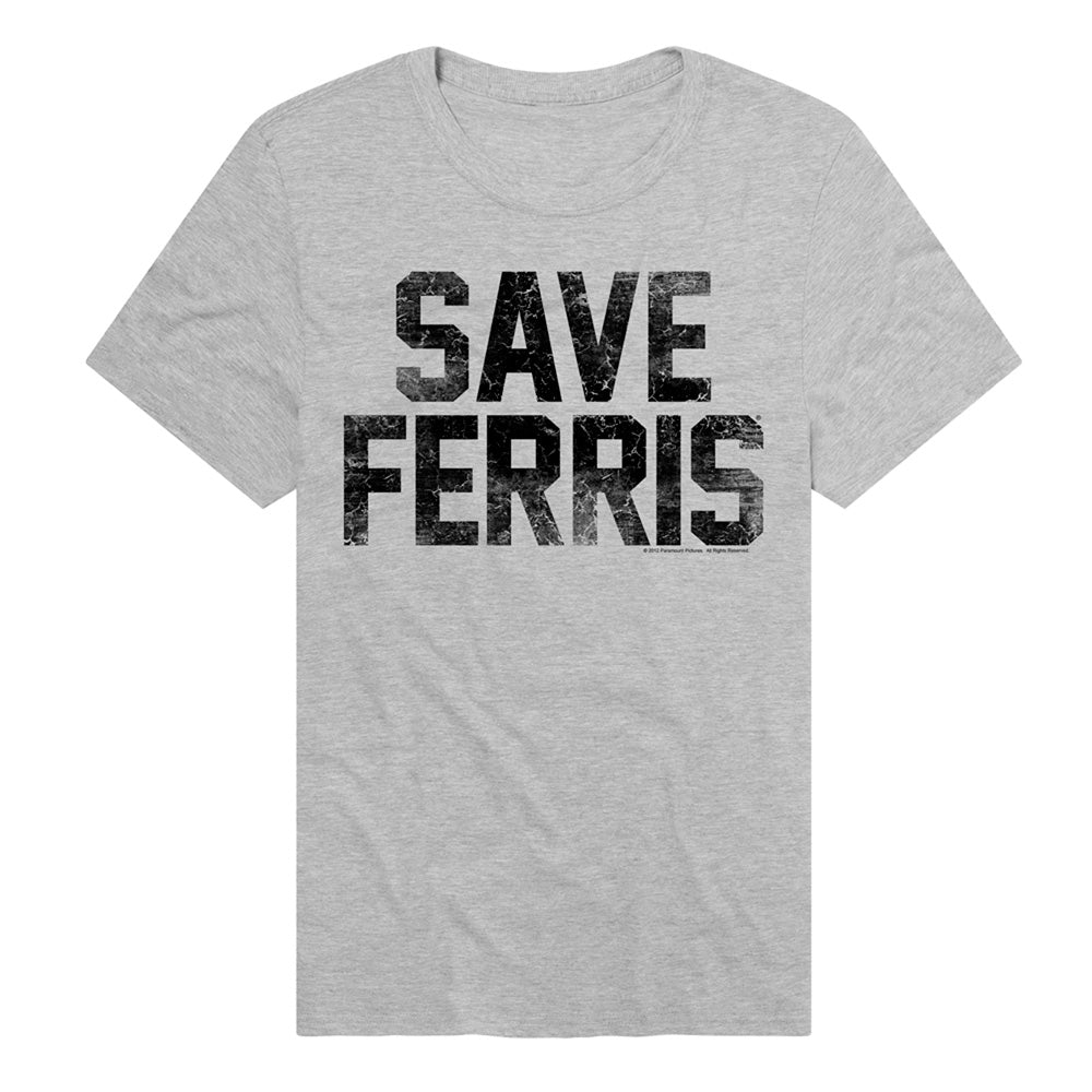 Ferris Bueller Save Ferris Adult Unisex T Shirt