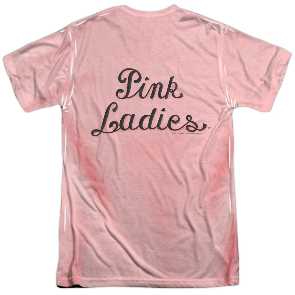 Grease Rizzo Pink Ladies Double-Sided Sublimated Costume Adult T Shirt