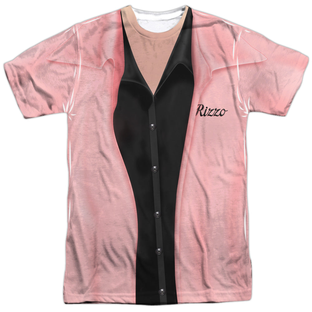 Grease Rizzo Pink Ladies Double-Sided Sublimated Costume Adult T Shirt