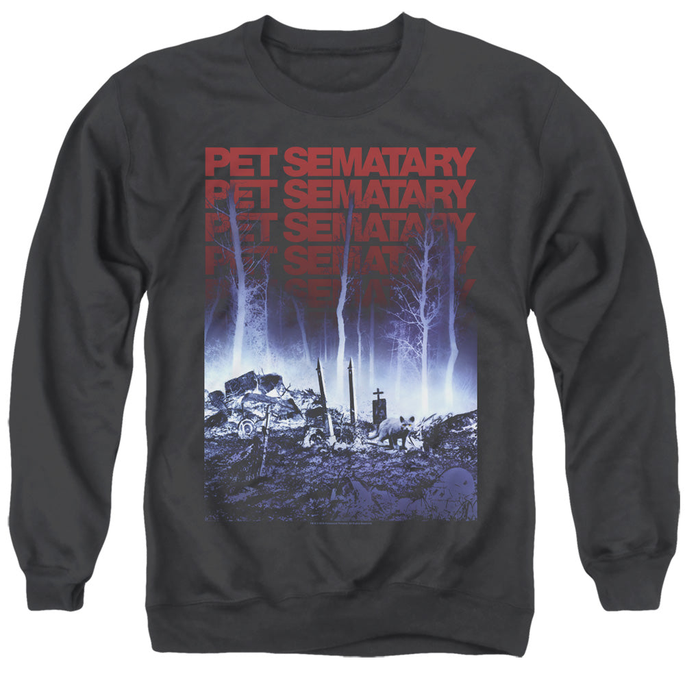 Pet Sematary Adult Unisex T Shirt Charcoal