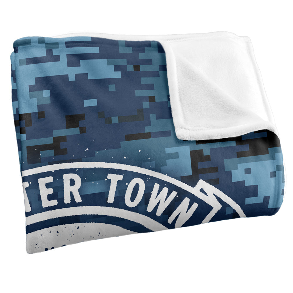 Top Gun Fighter Town 50x60 Blanket