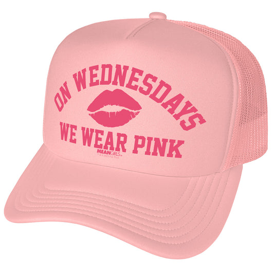On Wednesdays We Wear Pink Trucker Hat