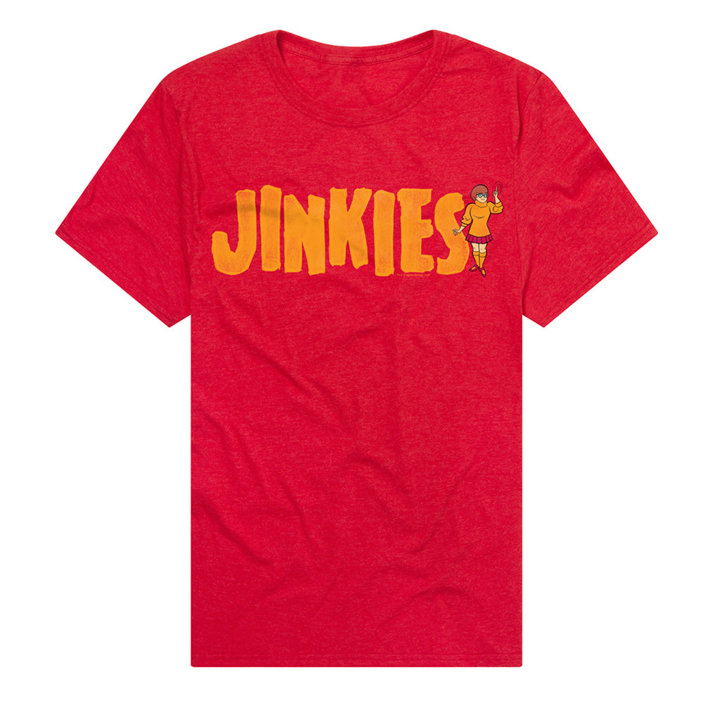 Scooby Doo Jinkies Adult Unisex T Shirt Red