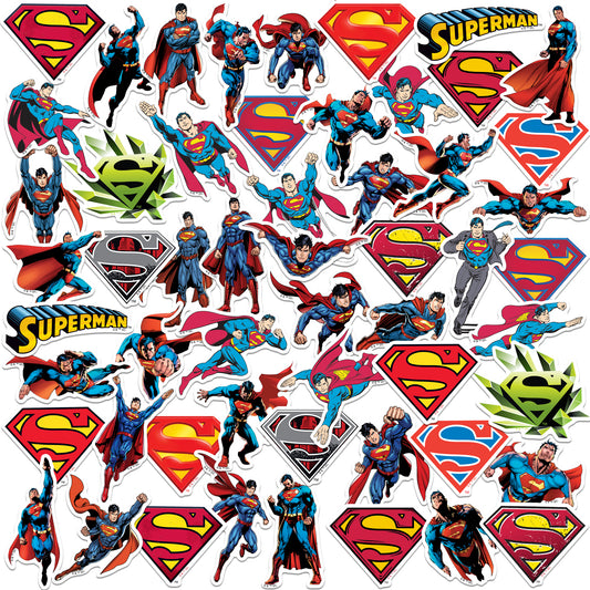 Superman Vinyl Stickers 50-Pack