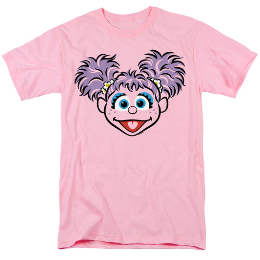 Sesame Street Abby Cadabby Full Face Adult Unisex T Shirt Pink