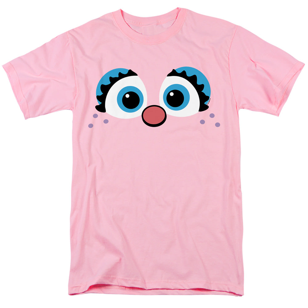 Sesame Street Abby Cadabby Eyes Adult Unisex T Shirt Pink