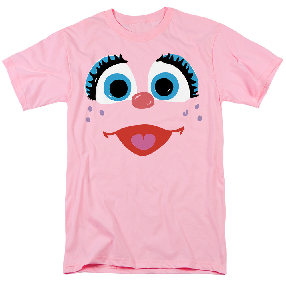 Sesame Street Abby Cadabby Crayon Sketch Adult Unisex T Shirt Pink