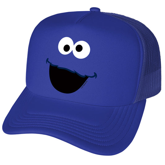 Cookie Monster Face Trucker Hat