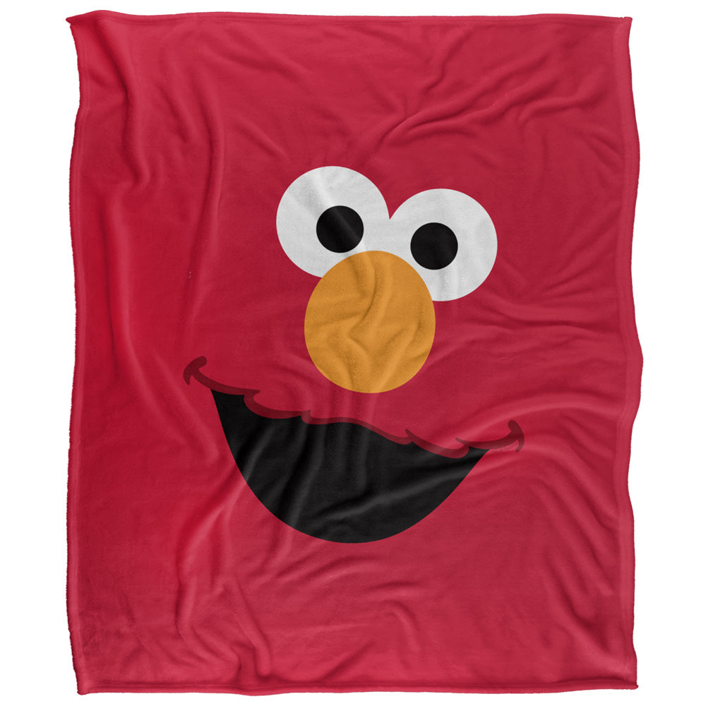 Elmo Face 50x60 Blanket