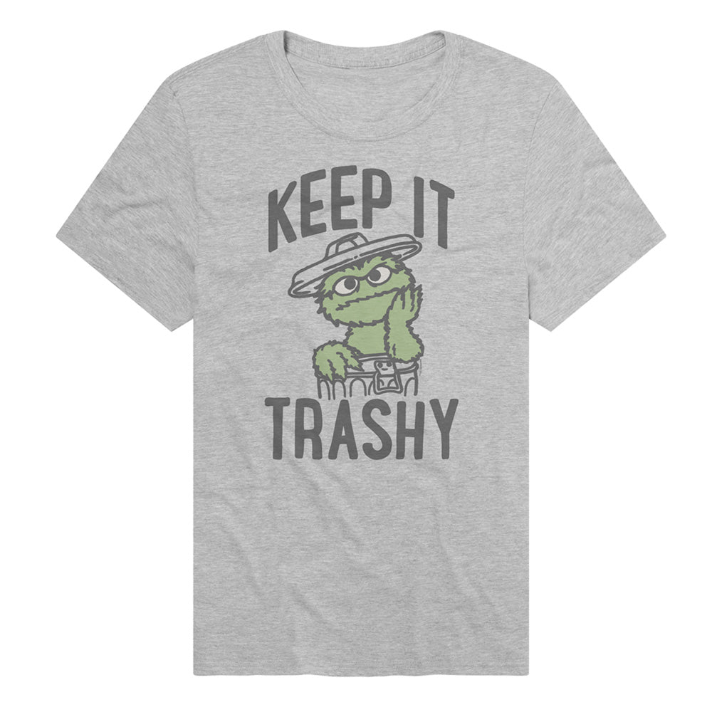 Oscar the Grouch Keep It Trashy Grey