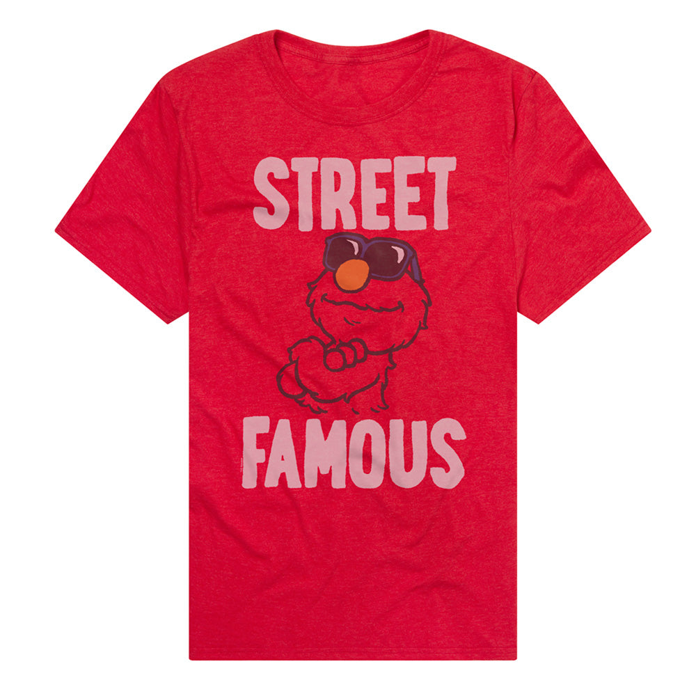 Elmo Street Famous Adult Unisex T Shirt Red