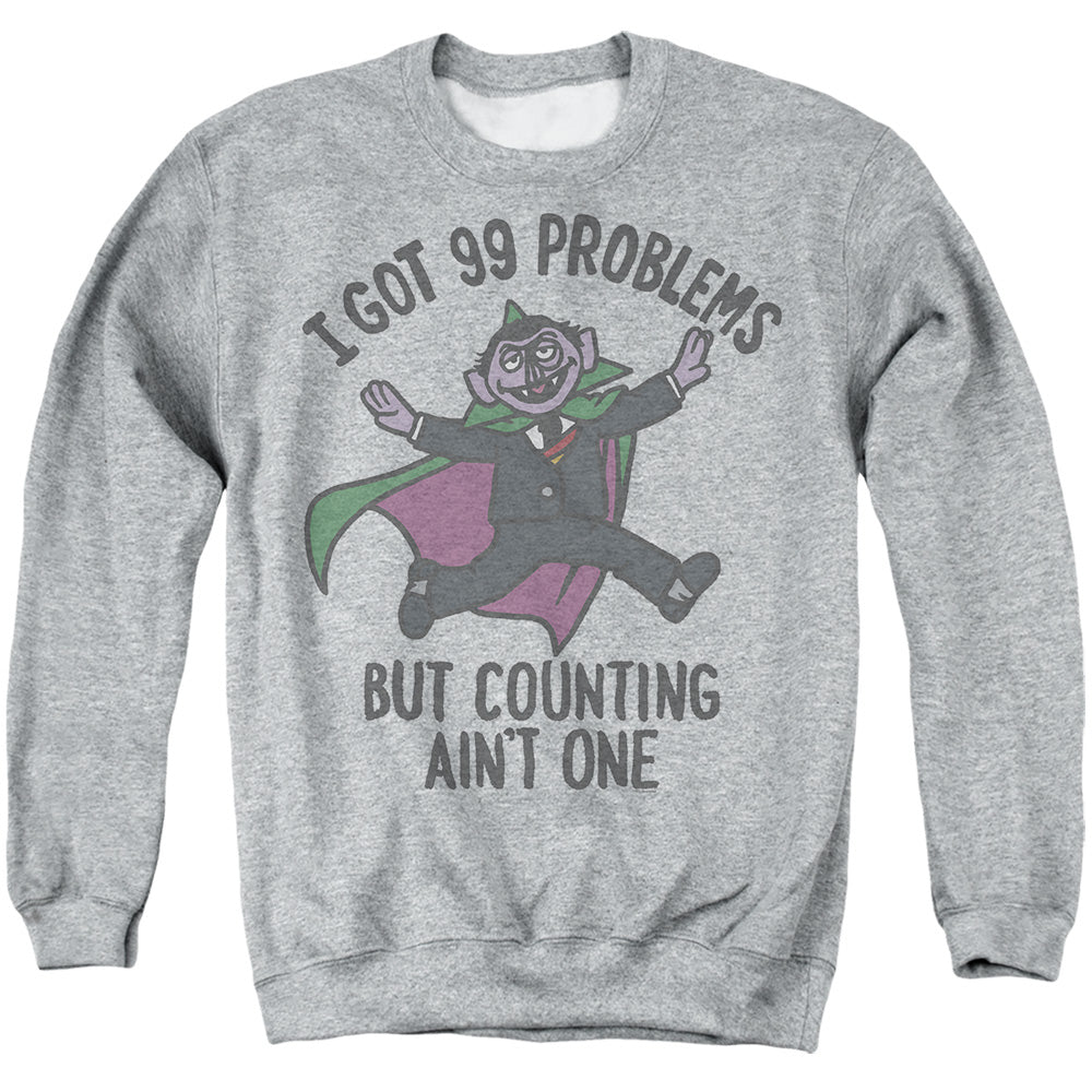 Sesame Street The Count 99 Problems T Shirt and Crewneck Grey