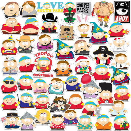 Cartman Vinyl Stickers 50-Pack