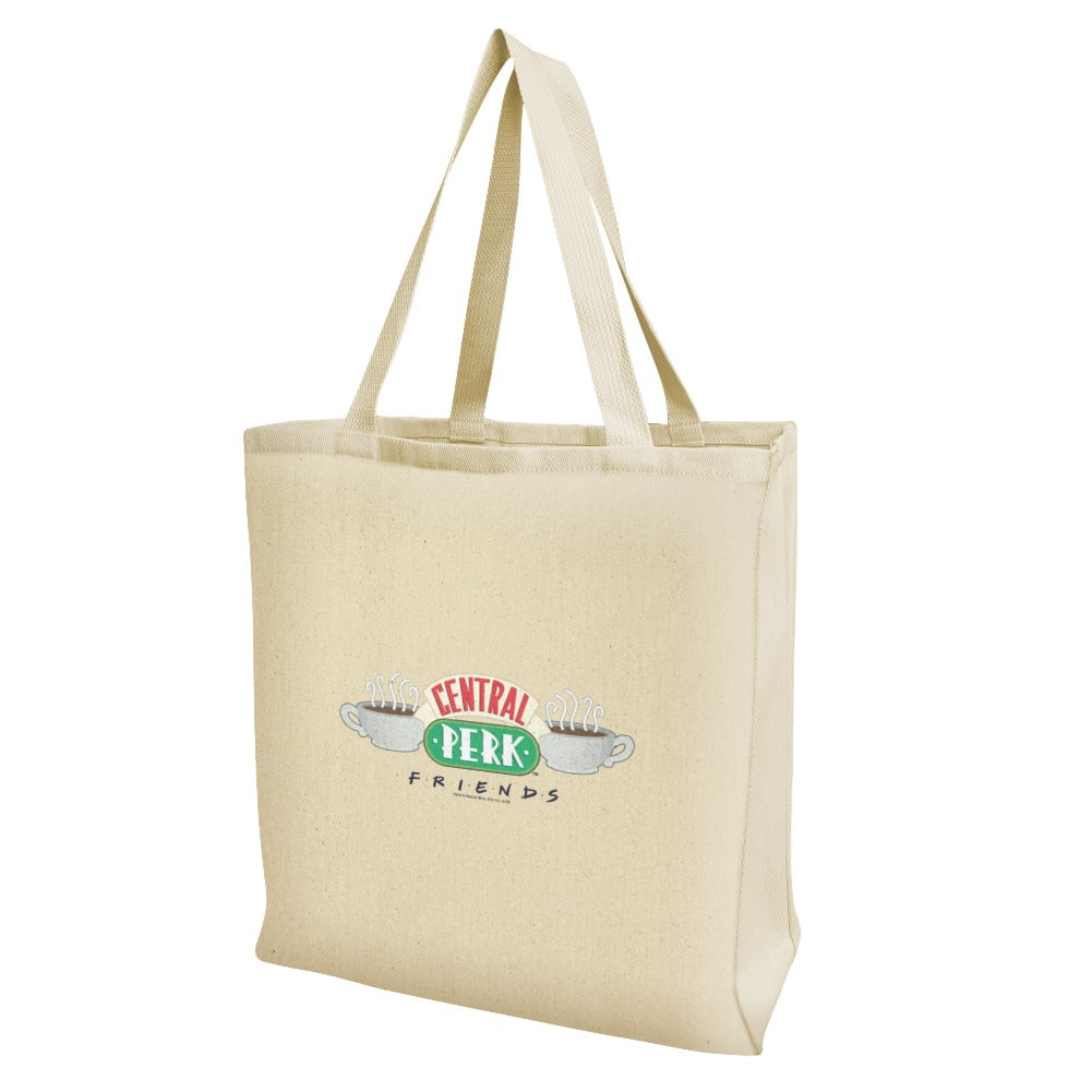 Friends Central Perk Logo Grocery Travel Reusable Tote Bag