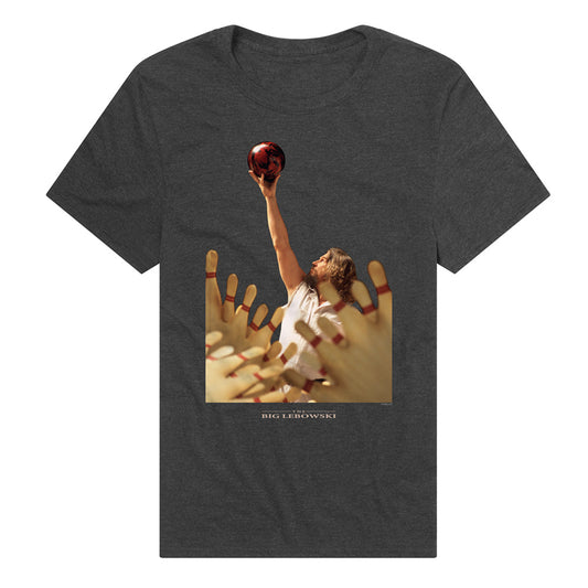 The Big Lebowski Bowling Dream Adult Unisex T Shirt Black