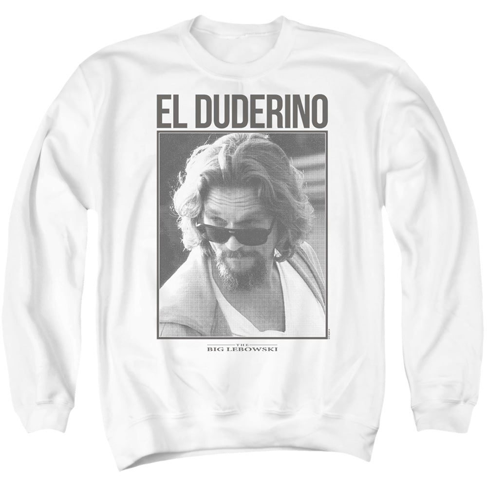 The Big Lebowski El Duderino Adult Unisex T Shirt White