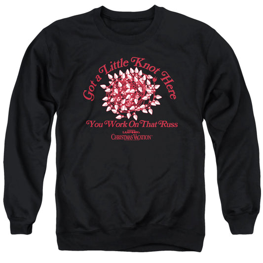 Christmas Vacation Got a Little Knot Here Adult Hoodie and Crewneck Sweatshirt Black