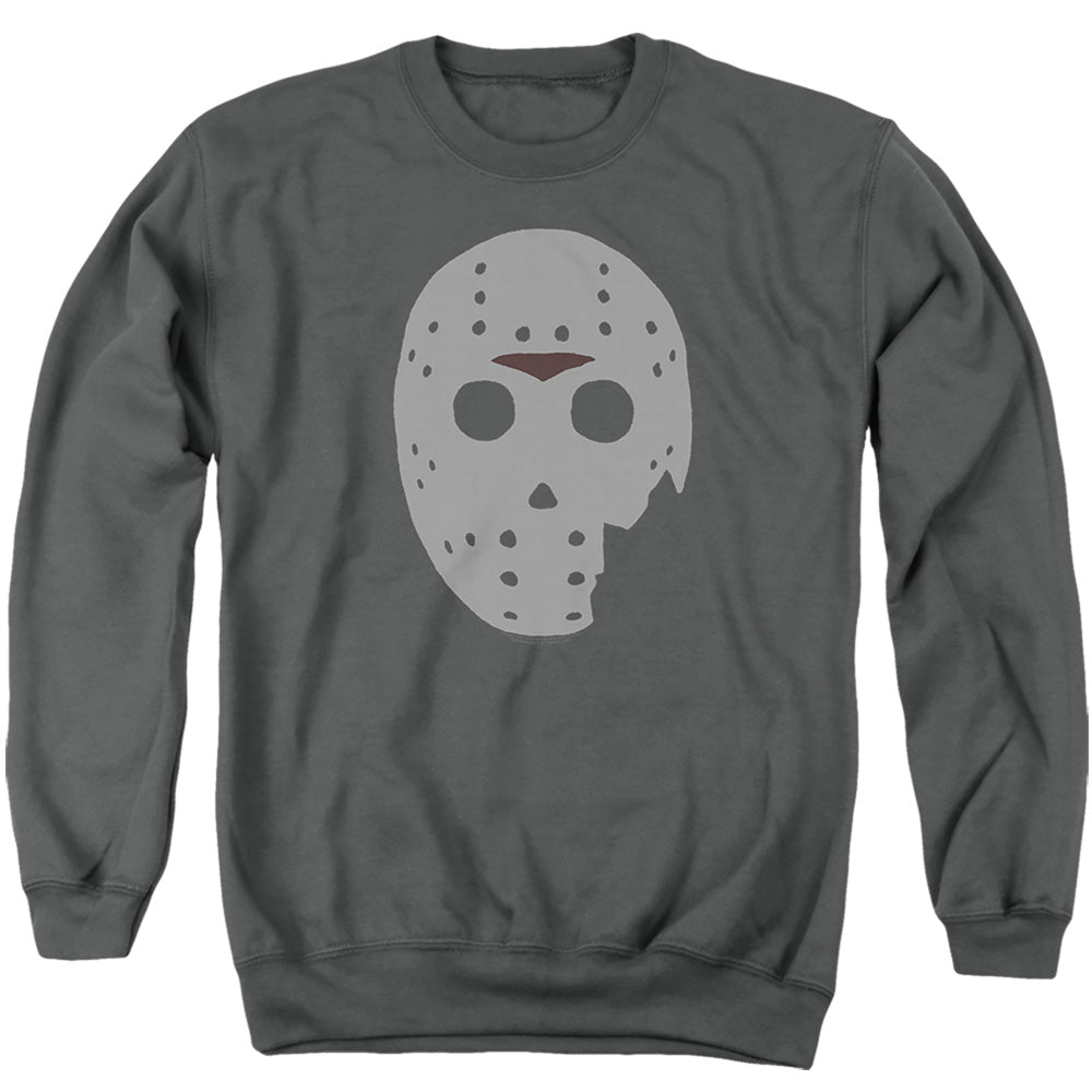 Friday the 13th Mask Unisex Sweatshirt Charcoal